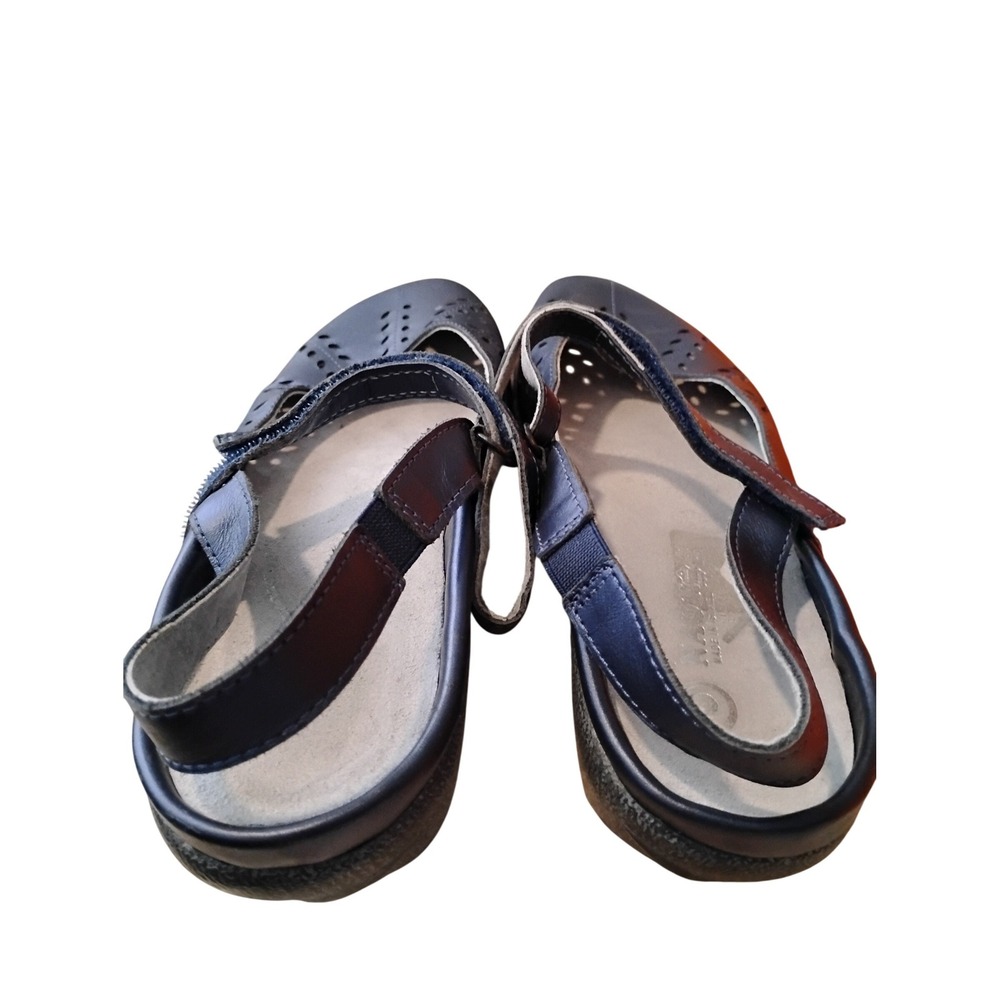 NAOT Rari Metallic Blue MaryJaane Shoes Size 9 - Picture 4 of 5